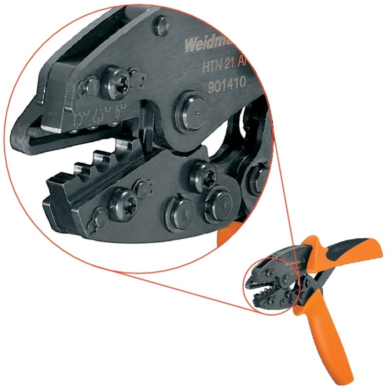 Weidmüller Htn. An 9014100000 Alicate De Crimpado Unisolierte Conector