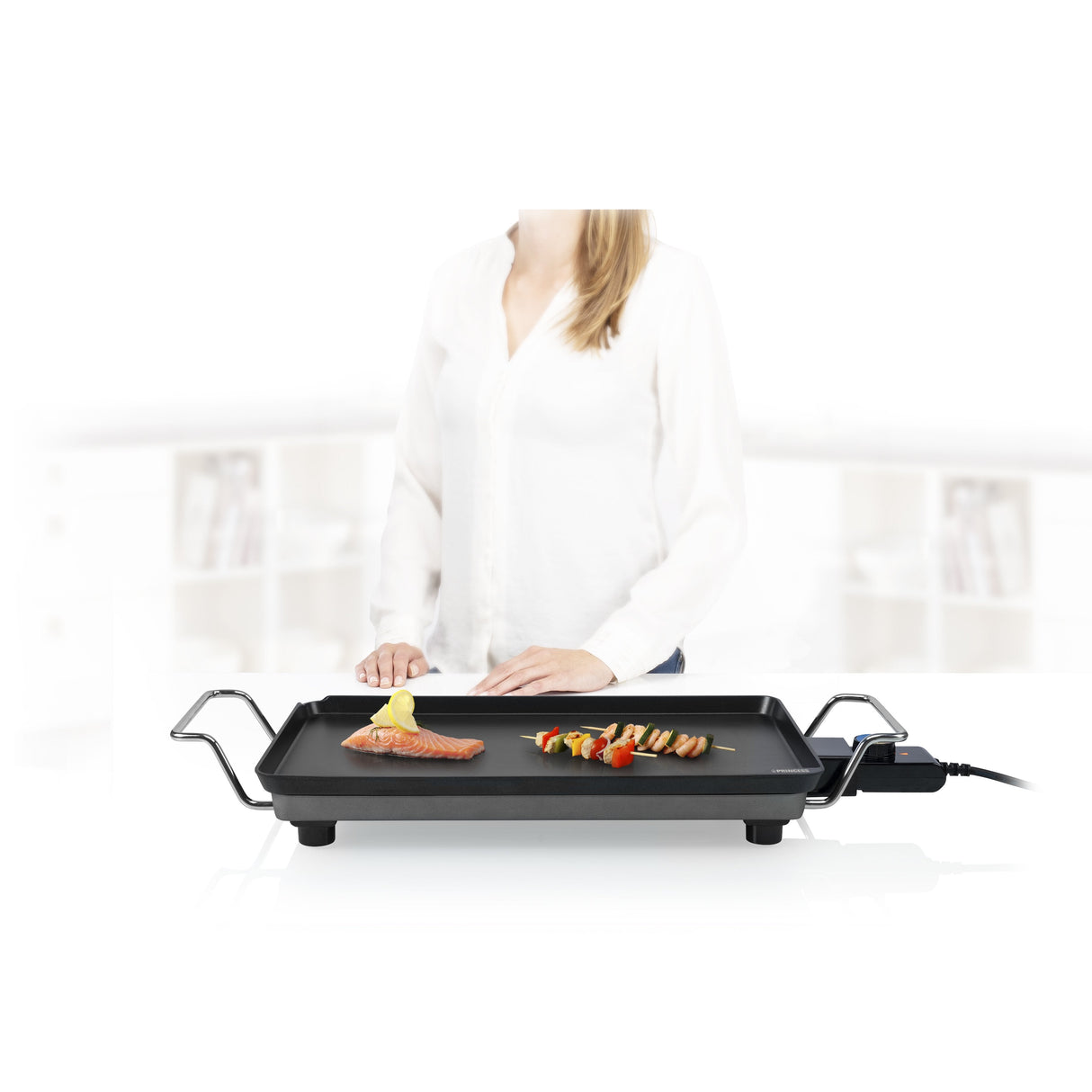 Plancha De Asar Princess Table Chef Superior Classic 102240 2500w Tamaño 46*26cm