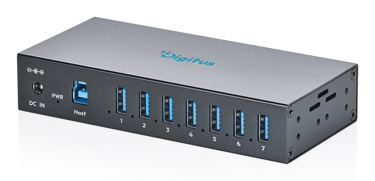 Digitus Usb-A-Hub 7-Port 3.2 ->7xusb A Industrial