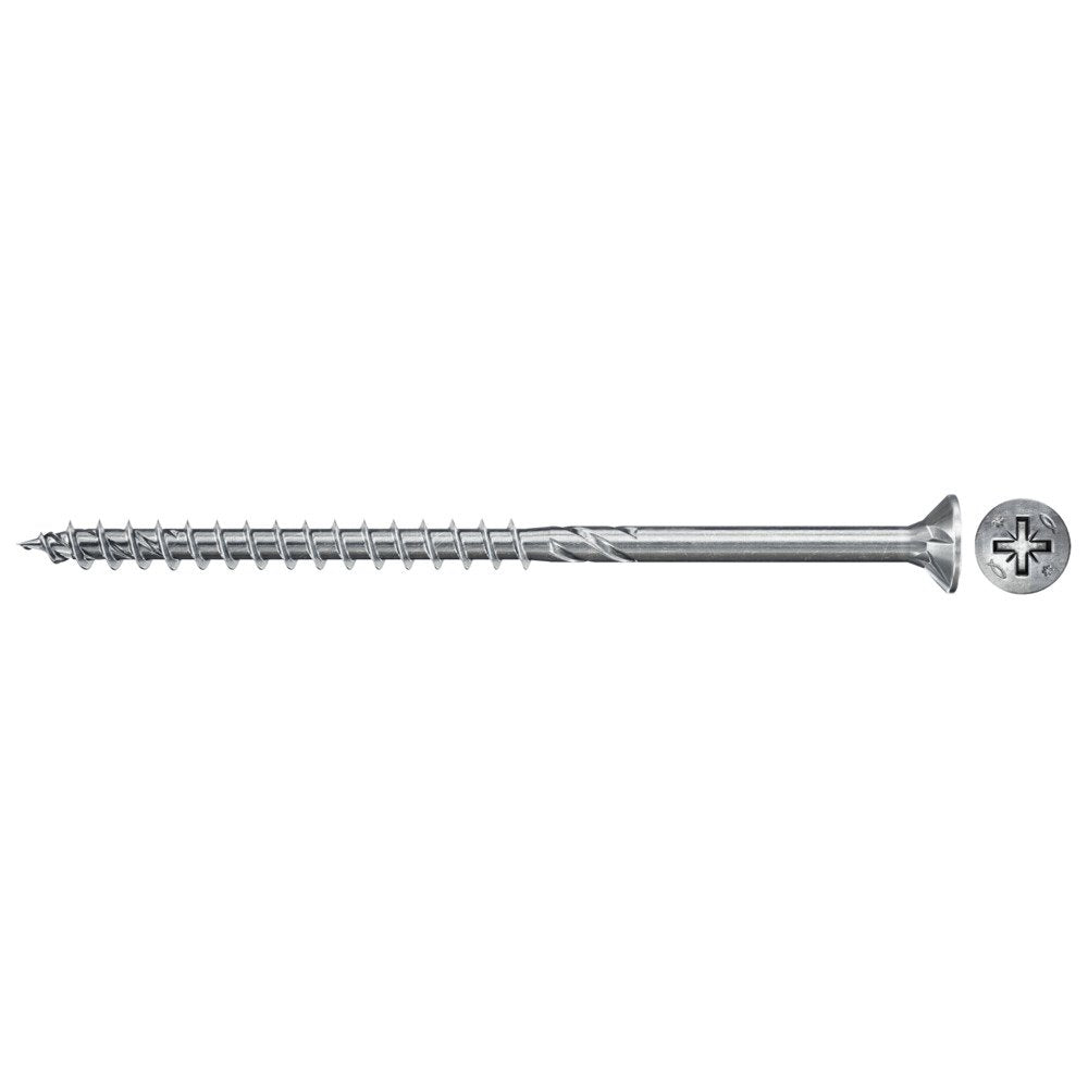 Fischer 50 Tornillos Para Aglomerado Power-Fast Ii 4.5x80 Cabeza Avellanada 670326