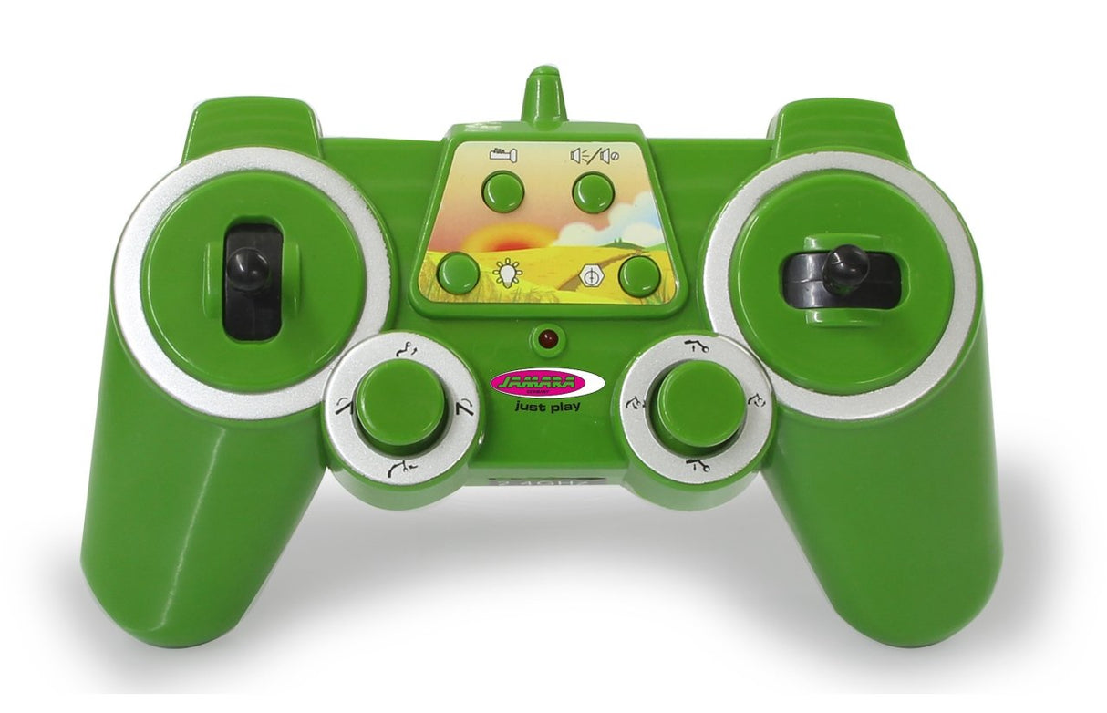 Jamara Container Lkw Modelo Controlado Por Radio Motor Eléctrico 1:20, Radiocontrol Verde, 1:20, 6 Año(S), 2400 Mah, 1,29 Kg