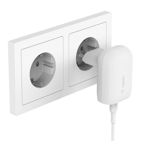 EAN 0745883837618 - Belkin WCA005vfWH Portátil, Smartphone, Tableta Blanco Corriente alterna Carga rápida Interior imagen 5