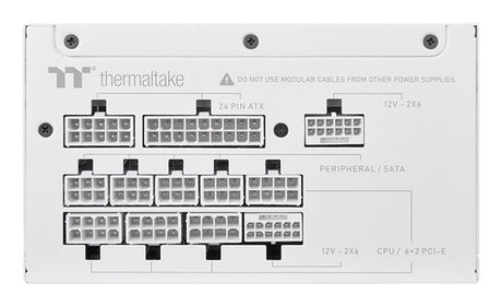 EAN 4711658548207 - Thermaltake Toughpower XT Snow unidad de fuente de alimentación 1200 W 20+4 pin ATX ATX Blanco imagen 5