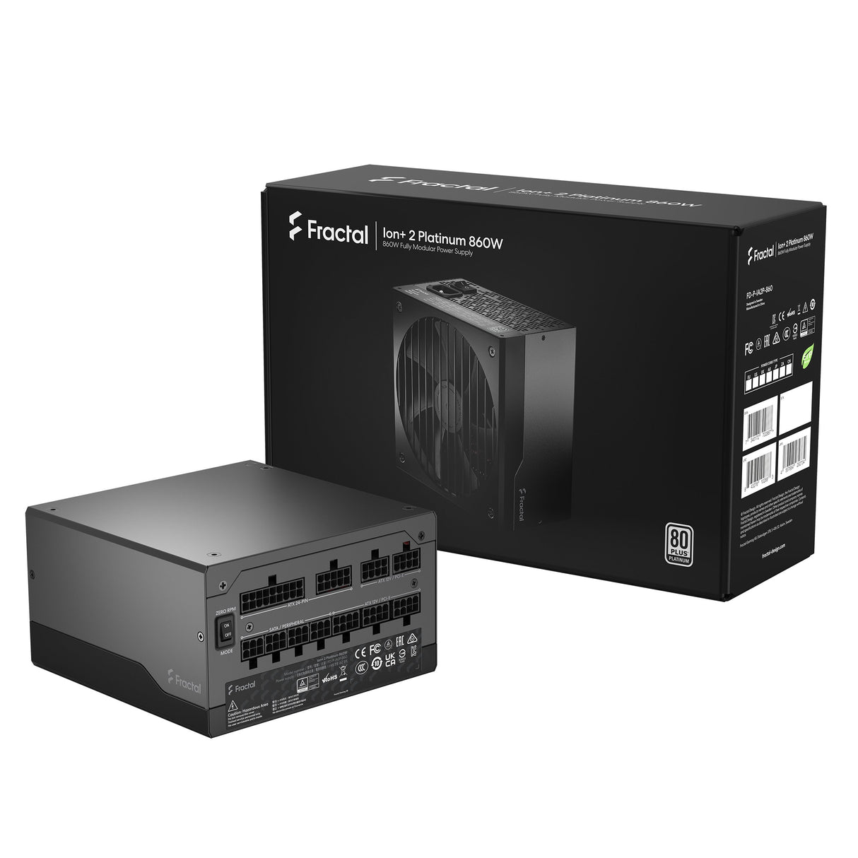 EAN 7340172702887 - Fractal Design Ion+ 2 Platinum 860W unidad de fuente de alimentación 20+4 pin ATX ATX Negro imagen 16