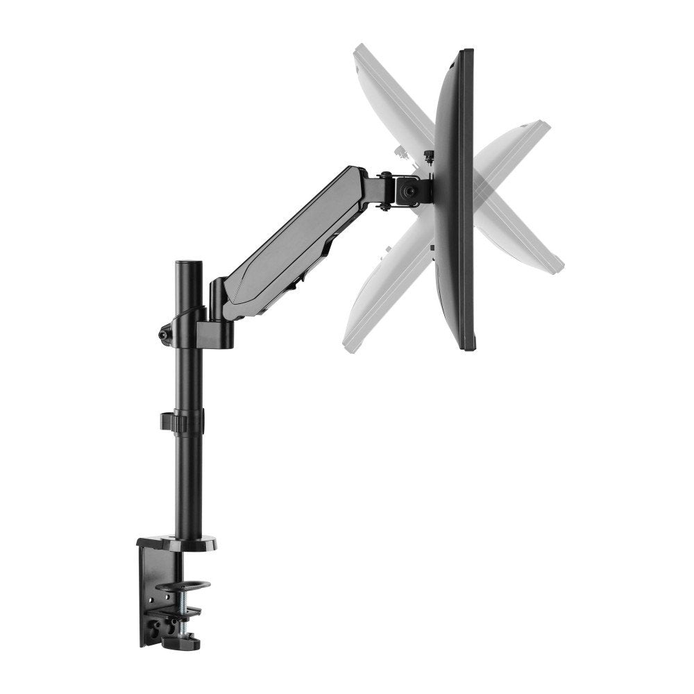 Soporte De Escritorio Giratorio De Resorte De Gas Techly Ica-Lcd 515b Para Monitores Lcd De 17-32", 8kg