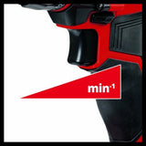 Taladro/Destornillador Inalámbrico Einhell Tc-Cd 18-2 Li, 18 Voltios (Rojo/Negro, Batería De Iones De Litio De 1,5 Ah) 4513846