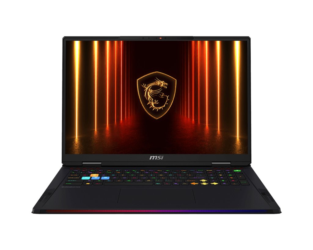 Msi Raider 18 Hx Ai A2xwjg-459es Intel Core Ultra 9 285hx Portátil 45,7 Cm (18") Uhd+ 64 Gb Ddr5-Sdram 2 Tb Ssd Nvidia Geforce Rtx 5090 Wi-Fi 7 (802.11be) Windows 11 Home Negro
