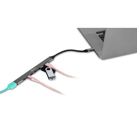 EAN 8719274677864 - BakkerElkhuizen BNECHUB3A4C hub de interfaz USB Tipo C 5000 Mbit/s Negro, Gris imagen 3
