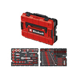 Einhell - Maletín De Herramientas Mecánicas, 201 Piezas (Multifunción, Juego De Bit, Llaves De Carraca, Llaves Y Sistema E-Case)