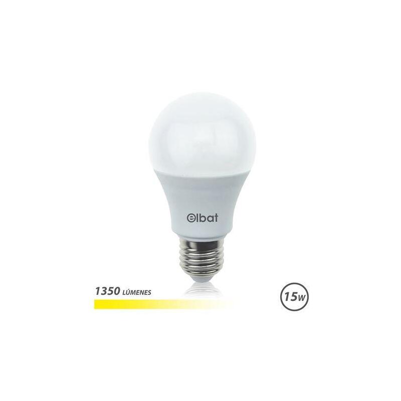 Elbat Bombilla Led A60 15w E27 1350lm - 3000k Luz Calida