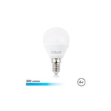 Elbat Bombilla Led G45 6w 500lm E14 Luz Fria - Ahorro De Energia - Larga Vida Util - Bajo Consumo - Color Blanco