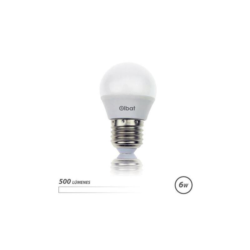 Elbat Bombilla Led G45 - 6w - 500lm - E27 - Luz Blanca