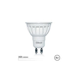 Elbat Bombilla Led Gu10 6w 560lm Luz Blanca - Ahorro Energetico - Larga Duracion - Facil Instalacion - Color Blanco