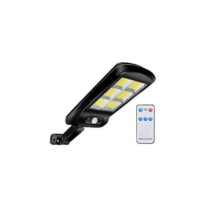Elbat Cob Farola Led Solar - 4500lm - Luz Fria 6500k - Sensor De Movimiento