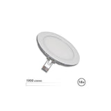 Elbat Downlight Empotrar Ultraplano Led Luz Blanca 18w 1950lm