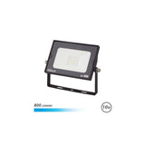 Elbat Foco Led Serie Super Slim 10w 800lm - 6500k Luz Fria - Apto Para Exterior