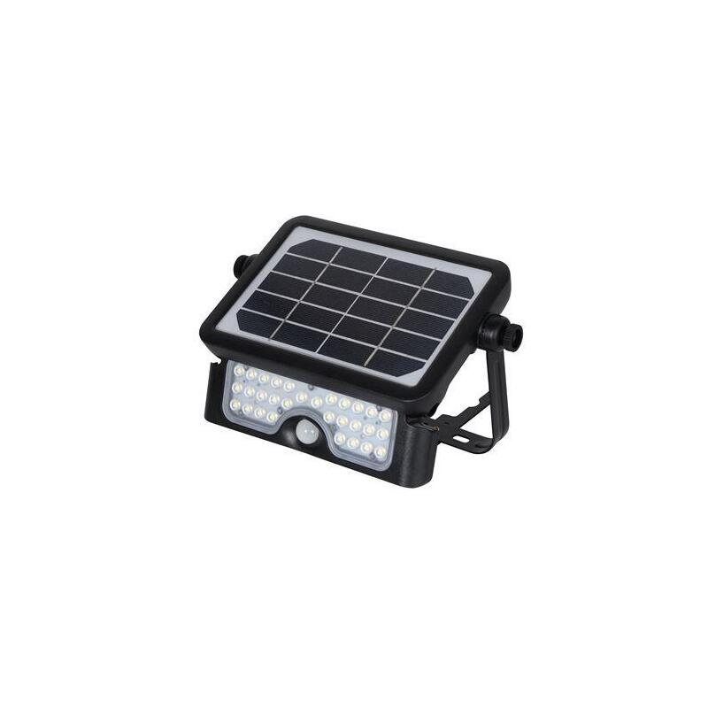 Elbat Foco Led Solar Multifuncion 5w - 500lm - Luz Fria 6000k - Sensor De Movimiento
