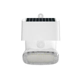 Elbat Foco Solar 2000lm - Luz Fria 6000k - Regulacion Vertical Y Horizontal - Panel Solar 1w - Ip65 - Color Blanco