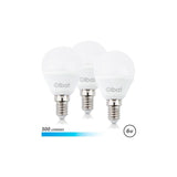 Elbat Pack De 3 Bombillas Led G45 De 6w - 500lm - Base E14 - Luz Fria