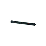 Elbat Regleta Alimentacion Aluminio - 6 Tomas Schuko - Interruptor On/Off - Proteccion De Sobrecarga - Cable De 1.50m