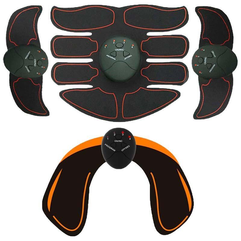 Electroestimulador Abdomen, Glúteos Y Brazos 3 En 1