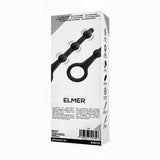 Elmer Plug Anal Con Aro De Fácil Extracción Silicona Negro