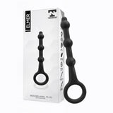 Elmer Plug Anal Con Aro De Fácil Extracción Silicona Negro