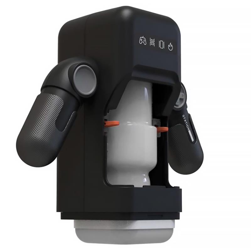 Elon Masturbador Inteligente Función Up And Down, Calor, Vibración Y Soporte Movil