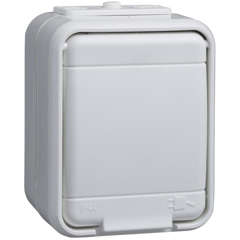 Elso Apwg Aqua-Top Schuko 445004 1vías Blanco Puro