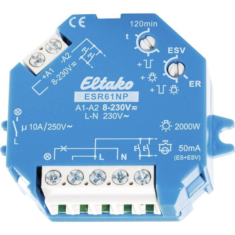 Eltako Esr61np-230v+Uc Stromsto 1s (V)Relé De Conmutación N.Potenzialfr. 61100001