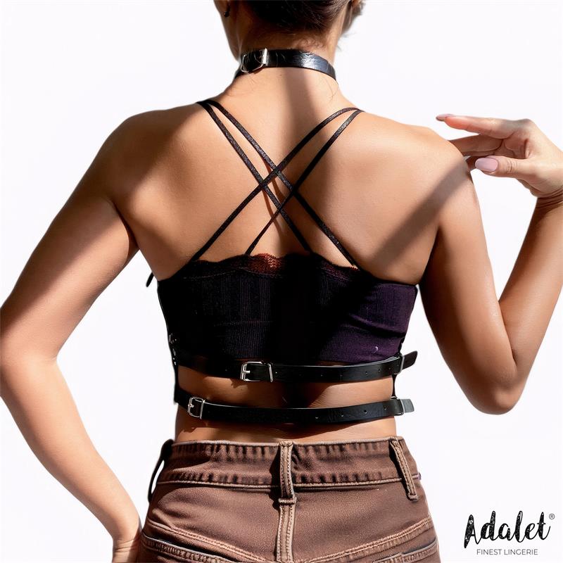 Elva Arnés De Pecho Cuero Vegano Talla Única