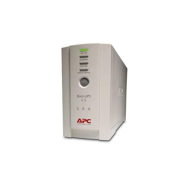 Embalaje Dañado Apc Back-Ups Bk500ei 500va-300w 3x C13 Gris Damage Box