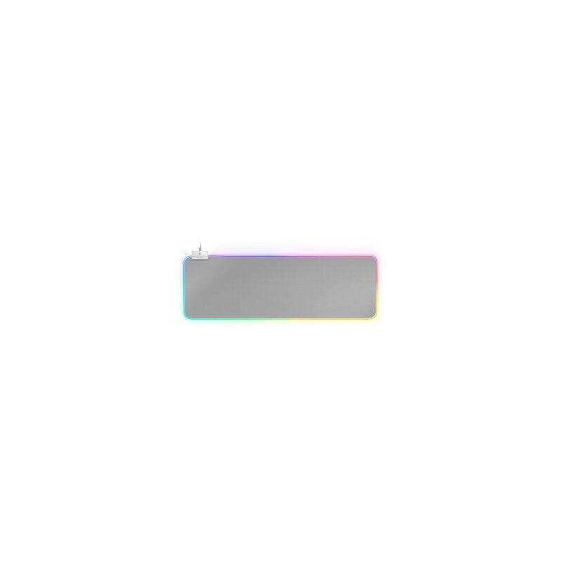 Embalaje Dañado/Desprecintado (Km0) Alfombrilla Mars Gaming Mmprgb2s Silver Iluminacion Rgb En Contorno TamaãO Xxl 800x300mm 4mm I