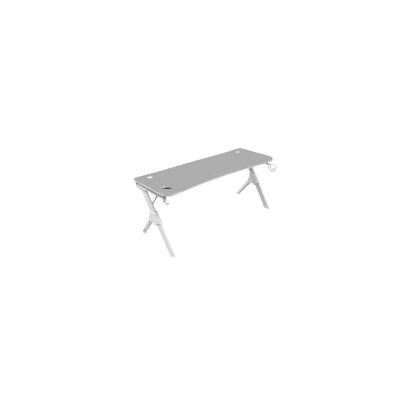 Embalaje Dañado/Desprecintado (Km0) Mesa Mars Gaming Mgd Xl White Chasis De Acero Tablero 160x60cm Altura 74cm Con DiseãO De Fibra