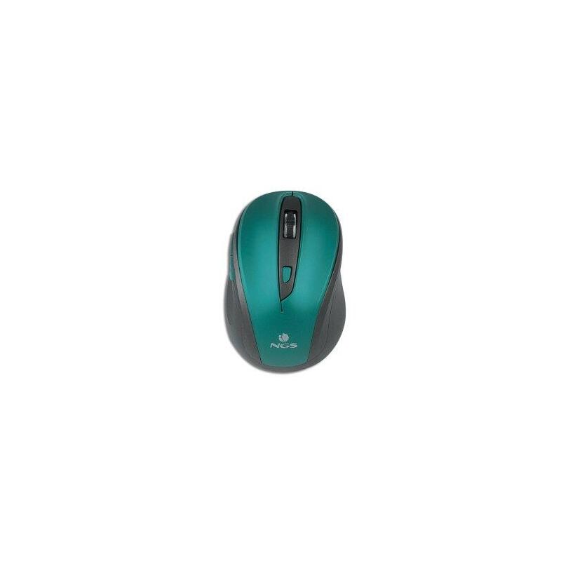 Embalaje Dañado/Desprecintado (Km0) Mouse Ngs Wireless Evo Mute 800/1600dpi 2.4ghz Nano Receptor Usb Color Azul