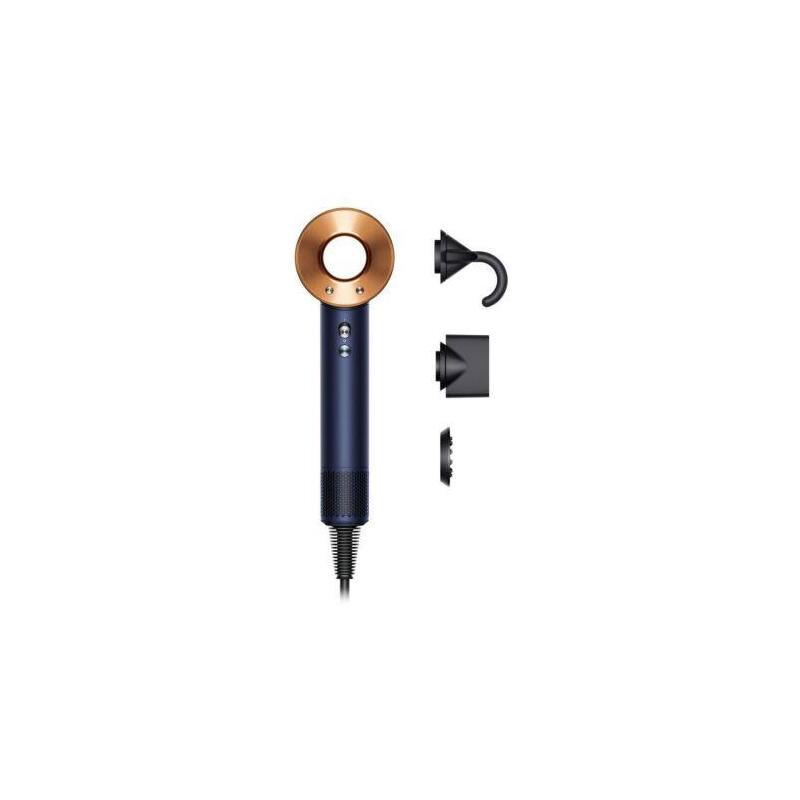 Embalaje Deteriorado - Dyson Supersonic Straight+Wavy Hair Dryer Hd07 Prussian Blue/ Rich Copper Eu 113277-01 - Only Box Damage 5025155117859-D