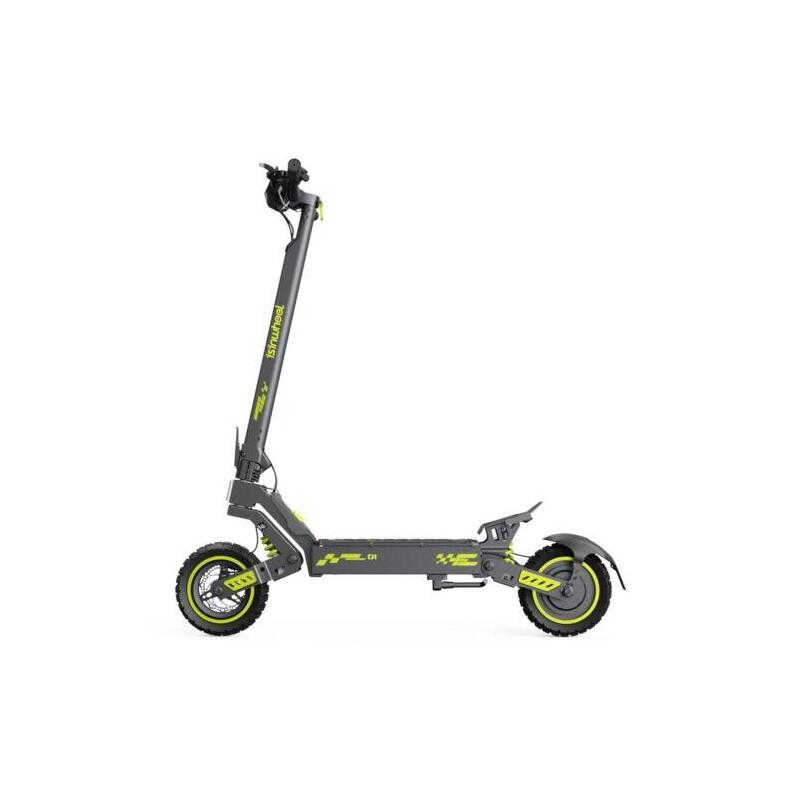 Embalaje Deteriorado - Isinwheel D1 Premium Electric Scooter 48v, 10ah, 1200w, 50km Range, Black Eu - Only Box Damage 5907986864006 - D