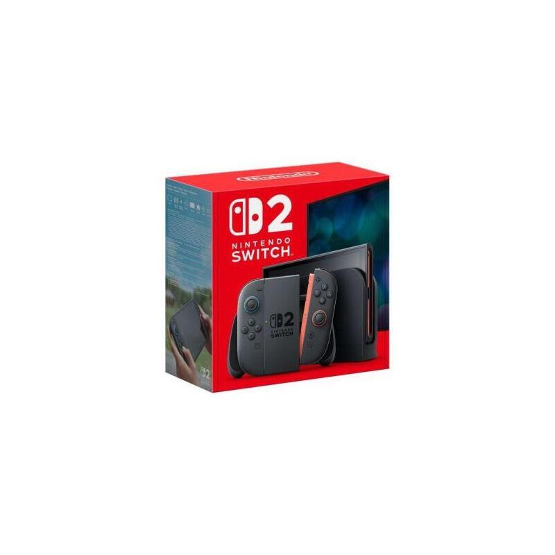 Embalaje Deteriorado - Nintendo Switch 2 Console Set With Joy-Con, Black Eu - Only Box Damage 045496321444