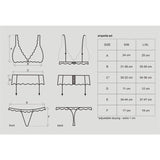 Emperita Set 3 Piezas Color Negro Talla (Interno):S/M