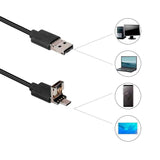 Endoscopio Digital Para Smartphone 2 En 1 - 5.5mm/1 Metro