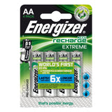 Energizer Universal Pila Recargable Hr6 Aa 1300mah Blister 4