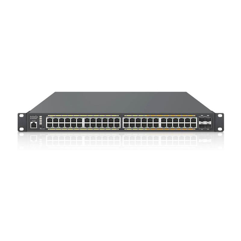 Engenius Cloud Managed Switch 32-Port Gbe 16-Port Multi-Gbe Poe 740w, 4x Sfp, L2, Ecs2552fp