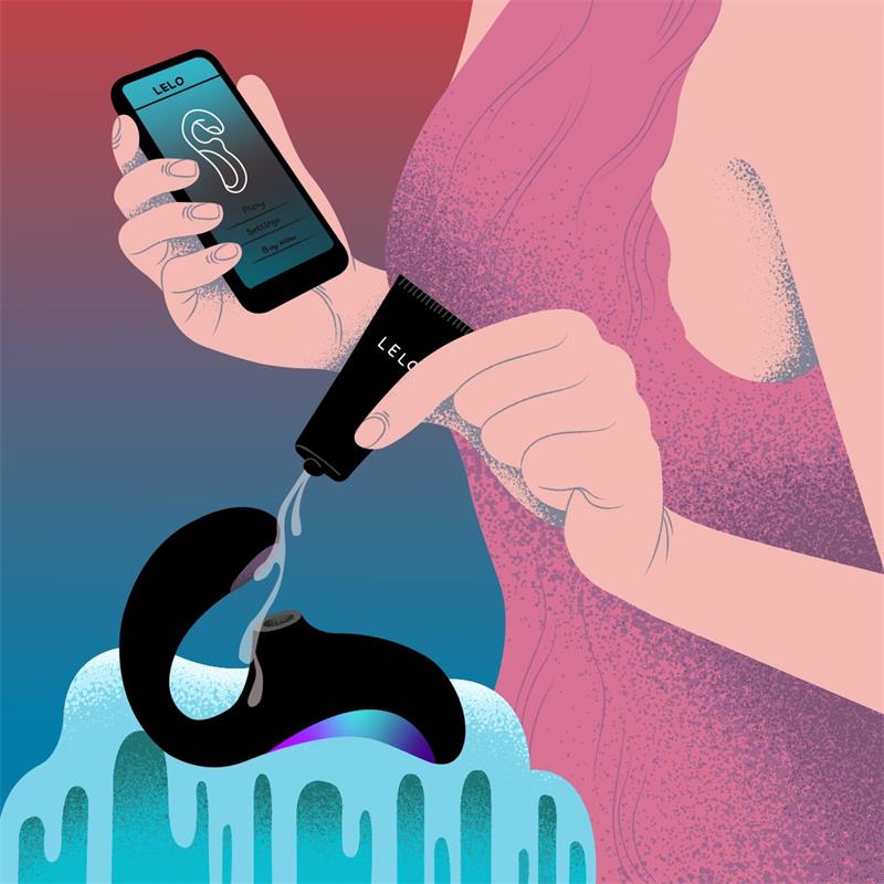 Lelo - Enigma Double Sonic Vibrador Punto G Negro