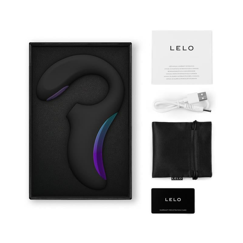 Lelo - Enigma Double Sonic Vibrador Punto G Negro