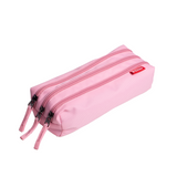 Enri Estuche Con 3 Cremalleras  - Color Rosa