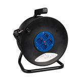 Enrollacable 25m 3x1,5mm Con 4 Tomas Bipolares Con T/Tl Solera 7425/2