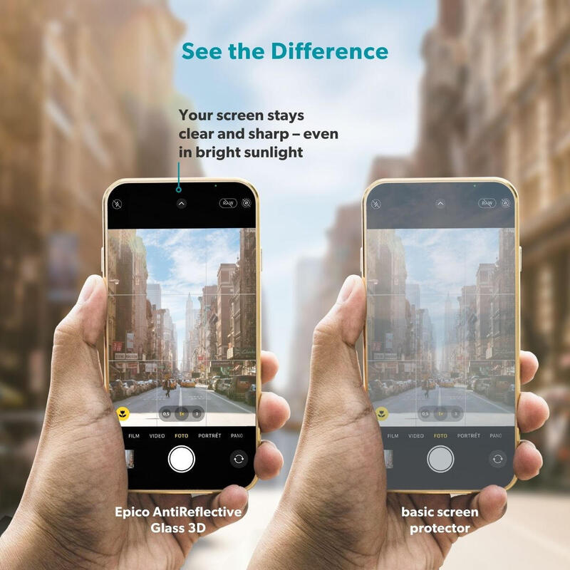 Epico Protector Pantalla Vidrio Antirreflectante Iphone 16 Pro/17