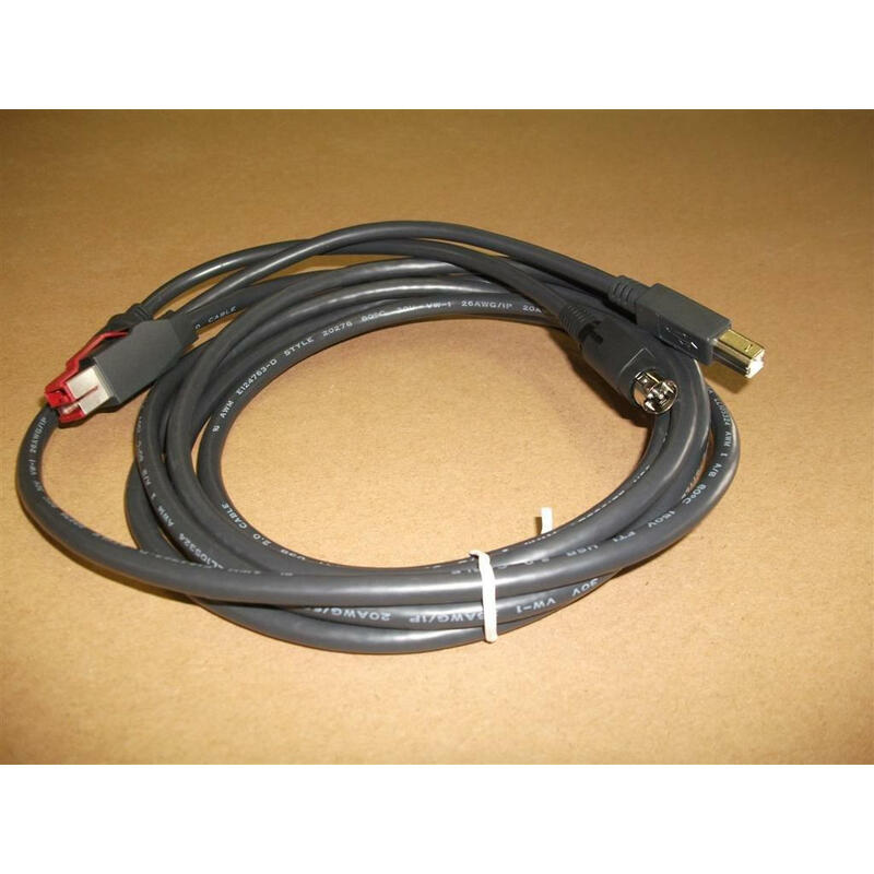 Epson 2218424 Cable De Transmisión Negro 3 M Poweredusb