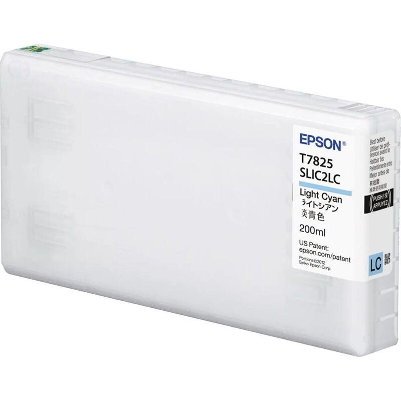 Epson Ink Cartridge Light Cyan T 782 200 Ml             T 7825n