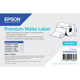 Epson Premium Matte Label Blanco Mate